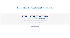 Desktop Screenshot of glaisen.ch